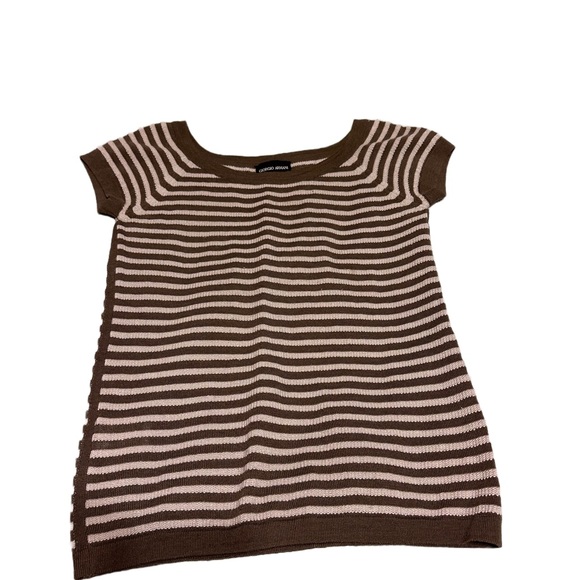 Giorgio Armani Striped Sweater - Picture 1 of 4